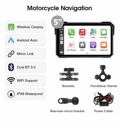 GPS Moto CarPlay 7
